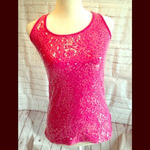 SALE 5/$25 Pink tank top size small old navy